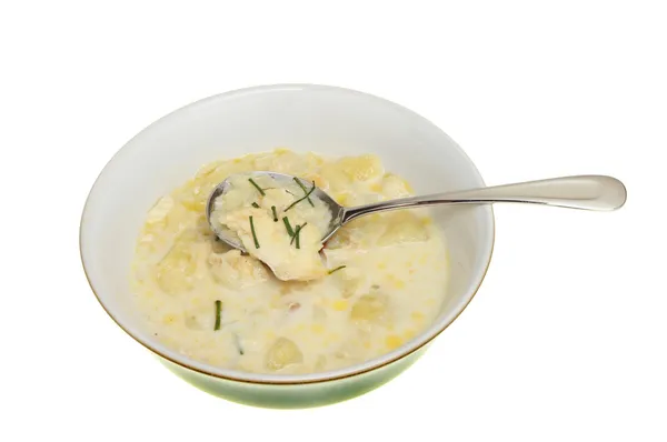 Bowl of soup — Stock Photo, Image