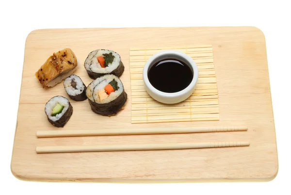 Sushi na pokładzie — Zdjęcie stockowe