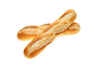 Baguette bread rolls clipart