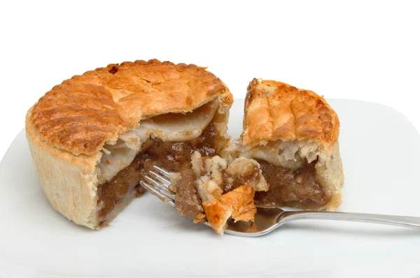 Meat pie closeup — Stock Photo, Image