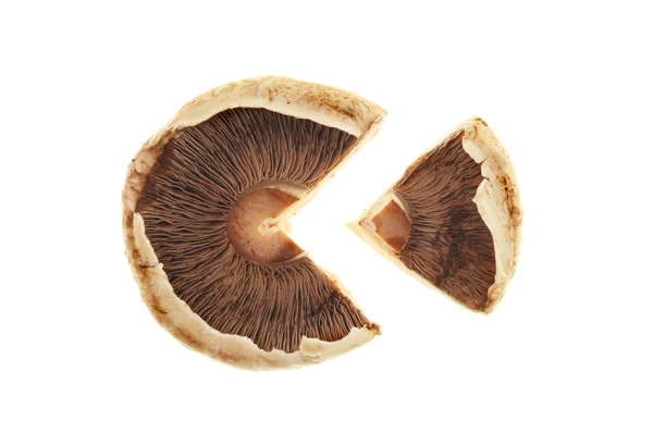 切蘑菇 — 图库照片