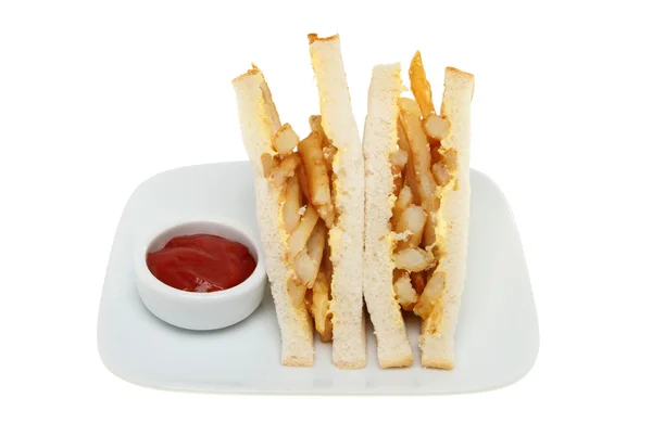 Panino al chip — Foto Stock