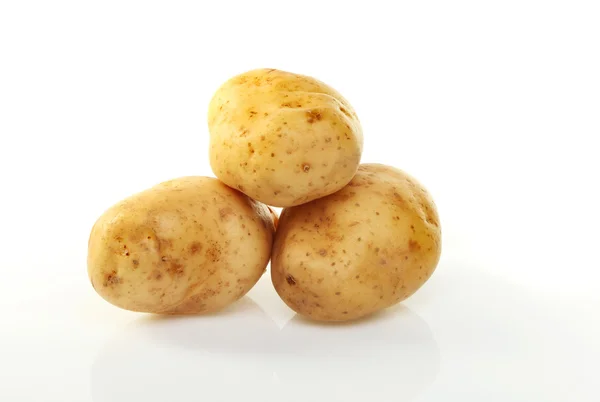 Três batatas — Fotografia de Stock