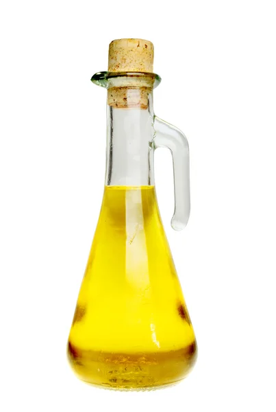 Jar of oil — Stock Photo, Image