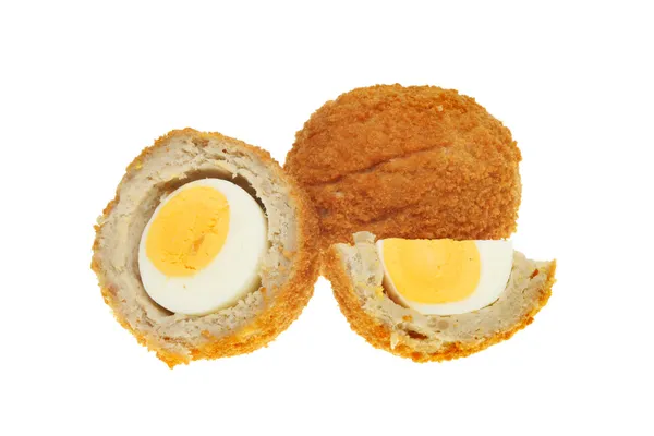 Scotch eggs on white — Stock Photo, Image