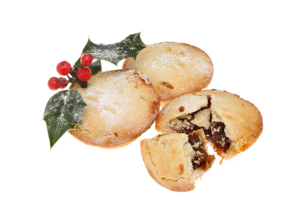 Decorated mince pies — Stock Photo, Image