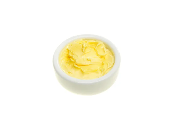 Butter in ramekin — Stock Photo, Image