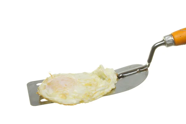 Egg on slice — Stock Photo, Image