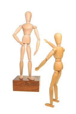 Sanatçının mankenler