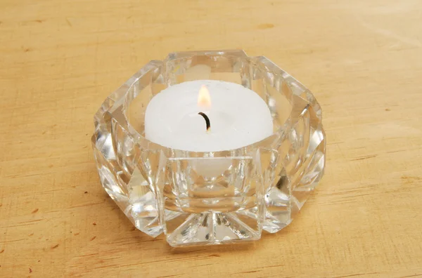 Tea light candle — Stock Photo, Image