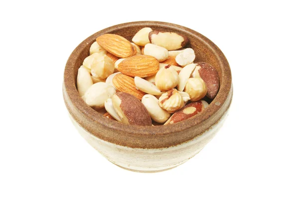 Bowl of nuts — Stock Photo, Image