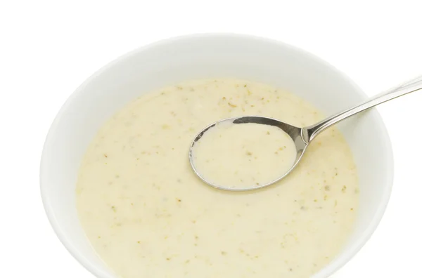 Suppe in einer Schüssel — Stockfoto