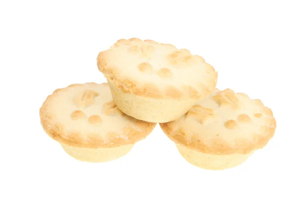 Drie mince pies — Stockfoto