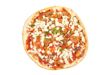 pişmemiş pizza