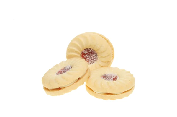 Galletas sándwich de mermelada — Foto de Stock