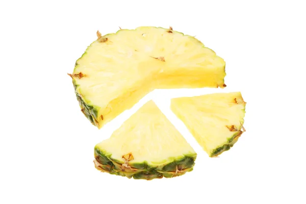 Pineapple pie chart — Stock Photo, Image