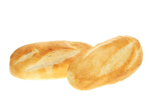 Два багета хлібні рулони — стокове фото