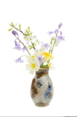 Vazoda bahar çiçekleri