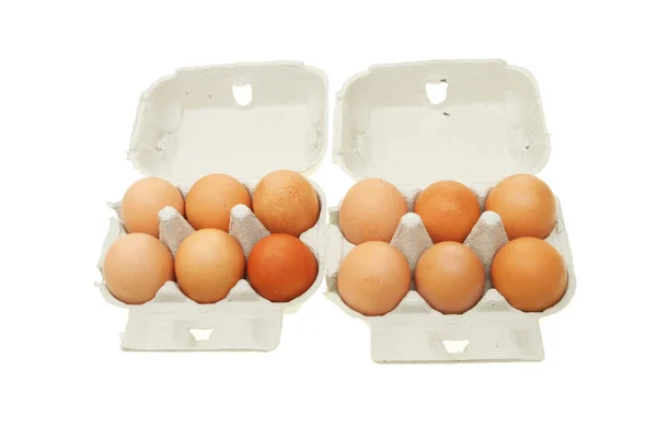 Hens eggs — Stock Photo, Image