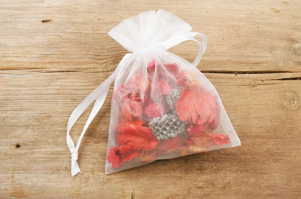 Pot pouri in a bag — Stock Photo, Image