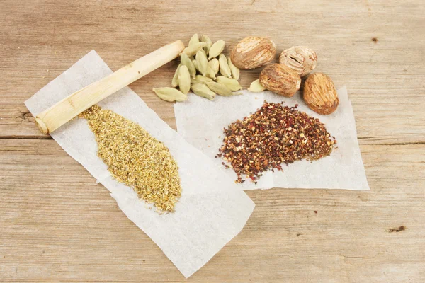 Herbs and spices — Stock Photo, Image