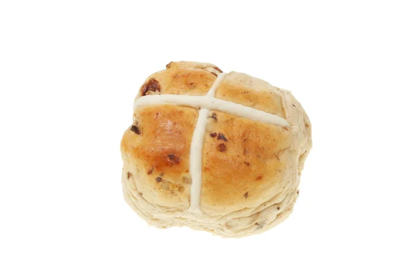 Hot cross bun — Stock Photo, Image