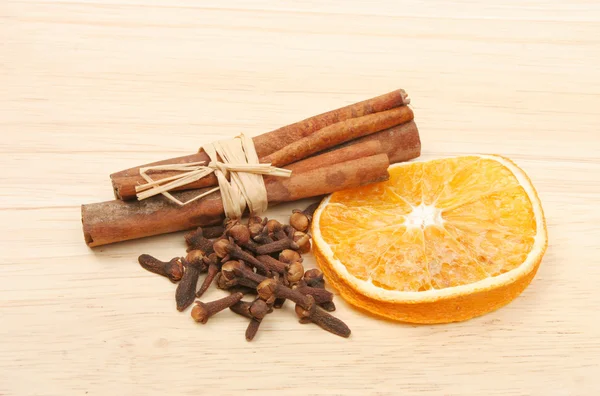 Spice and orange — Stock Photo, Image