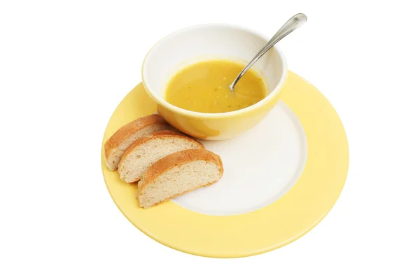 Skål med soppa — Stockfoto