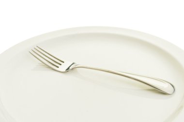 bir tabak çatal
