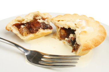 börek krem ve çatal