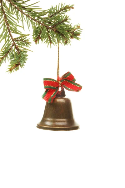 Christmas bell ornament — Stock Photo, Image