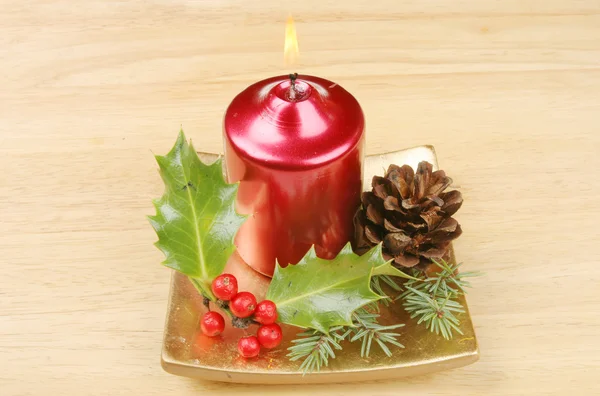 Decoración de mesa de Navidad — Foto de Stock