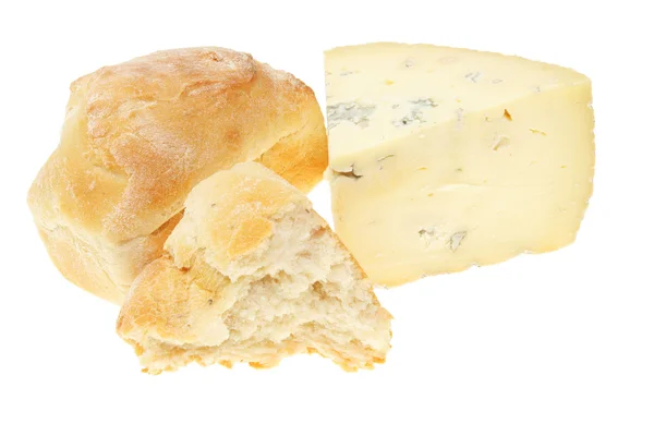 Bröd och ost — Stockfoto
