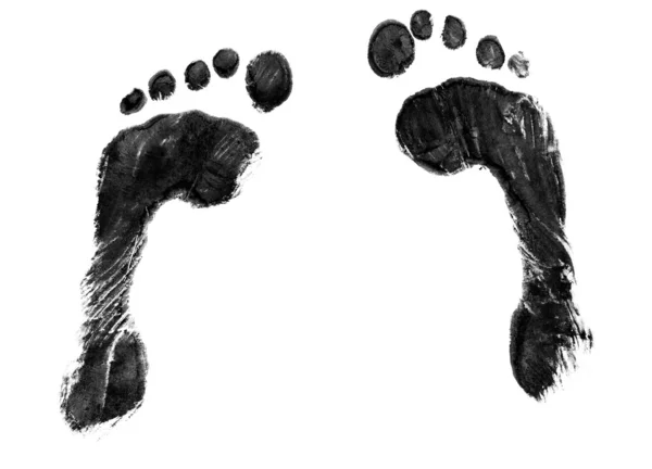 Pair of footprints — Stok fotoğraf