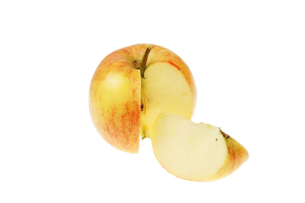 Geschnittener Apfel — Stockfoto