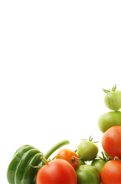 Tomaten und Paprika — Stockfoto