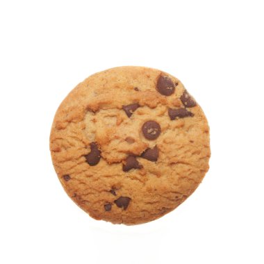 Çikolata parçacıklı kurabiye.