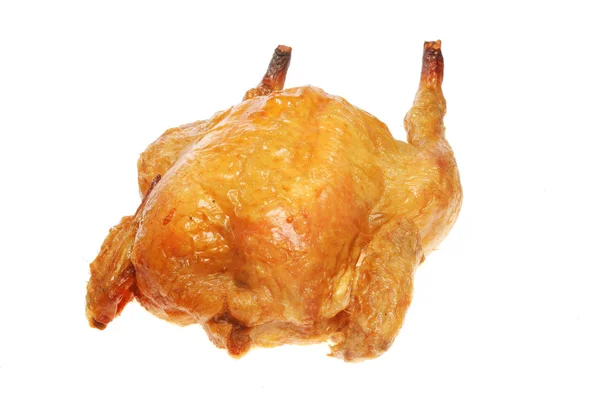 Isolated roast chicken — Stock Photo, Image