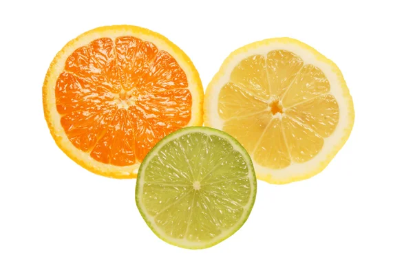 Cut citrus fruit — Stock Photo, Image