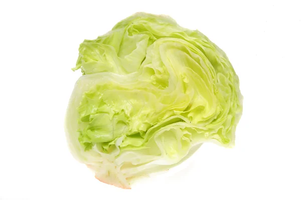 Cortar la lechuga iceberg — Foto de Stock