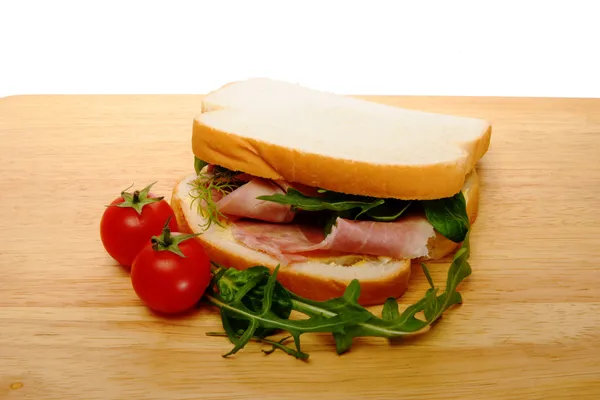 Panino al prosciutto — Foto Stock