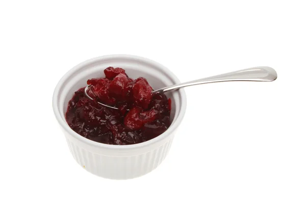 Cherry preserve — Stock Photo, Image