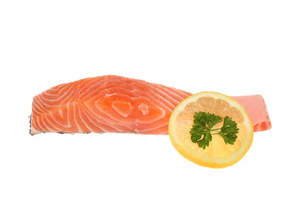 Salmon steak — Stock Photo, Image