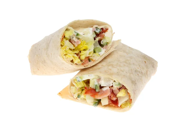 Salad wraps — Stock Photo, Image