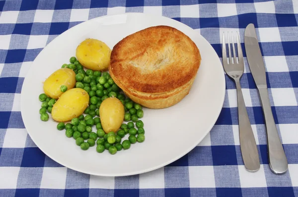 Pastel y verduras —  Fotos de Stock