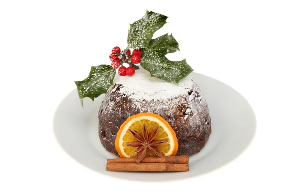 Christmas pudding — Stock Photo, Image