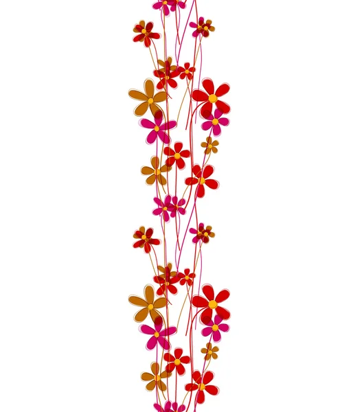 Fondo floral abstracto. — Vector de stock