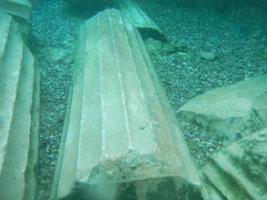 Ancient Underwater Ruins clipart