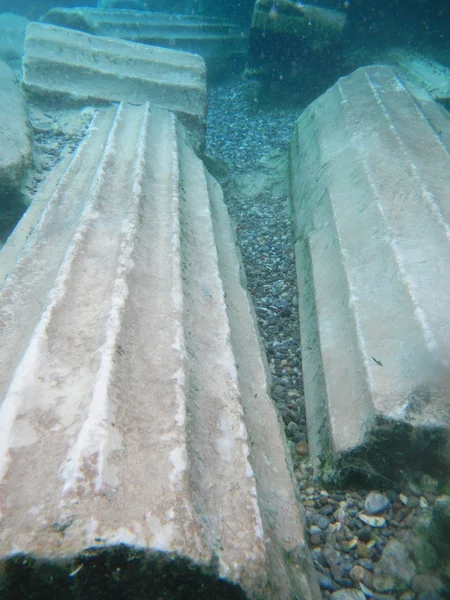 Ancient Underwater Ruins — Stock Photo, Image