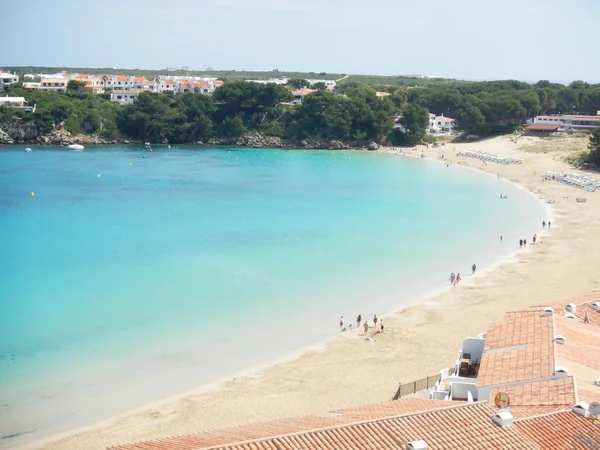 Praia em Menorca, Espanha — Fotografia de Stock